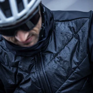 Rogelli WADDED II - męska zimowa kurtka rowerowa czarna - obrazek 9