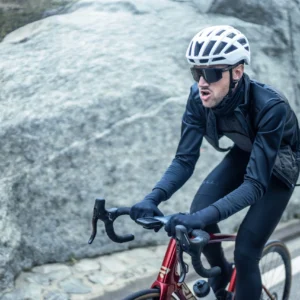 Rogelli WADDED II - męska zimowa kurtka rowerowa czarna - obrazek 10