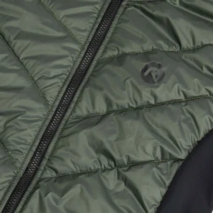 Rogelli WADDED II - męska zimowa kurtka rowerowa khaki - obrazek 7