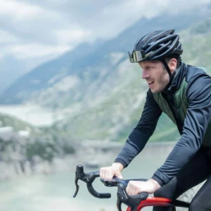 Rogelli WADDED II - męska zimowa kurtka rowerowa khaki - obrazek 8