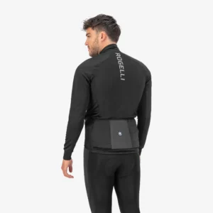 Rogelli RADIUS - męska zimowa kurtka rowerowa czarna - obrazek 5