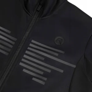 Rogelli RADIUS - męska zimowa kurtka rowerowa czarna - obrazek 7