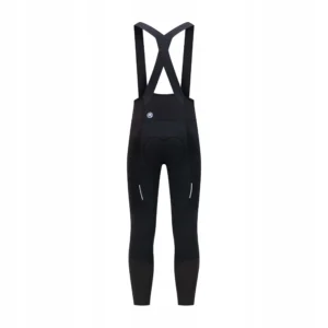 Rogelli DISTANCE - męskie ocieplane spodnie rowerowe z szelkami czarne - obrazek 2