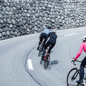 Rogelli DISTANCE - męskie ocieplane spodnie rowerowe z szelkami czarne - obrazek 10