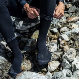 Rogelli BAMBOO - zimowe skarpety rowerowe czarne - obrazek 5