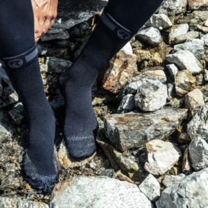 Rogelli BAMBOO - zimowe skarpety rowerowe czarne - obrazek 6