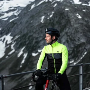 Rogelli ATTQ - męska zimowa kurtka rowerowa żółta - obrazek 7