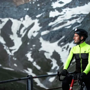 Rogelli ATTQ - męska zimowa kurtka rowerowa żółta - obrazek 8