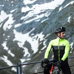 Rogelli ATTQ - męska zimowa kurtka rowerowa żółta - obrazek 10