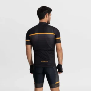 Rogelli HERO II - męska koszulka rowerowa czarno-pomarańczowa - obrazek 5