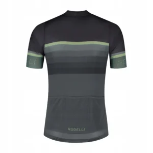 Rogelli HERO II - męska koszulka rowerowa czarno-szara - obrazek 2