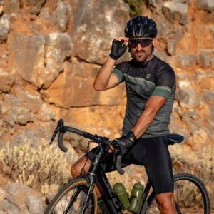 Rogelli HERO II - męska koszulka rowerowa czarno-szara - obrazek 14