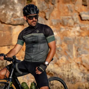 Rogelli HERO II - męska koszulka rowerowa czarno-szara - obrazek 15