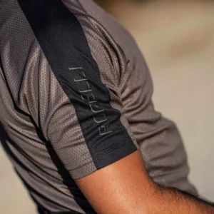 Rogelli EXPLORE - męska koszulka rowerowa khaki - obrazek 15