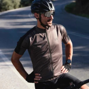 Rogelli EXPLORE - męska koszulka rowerowa khaki - obrazek 9