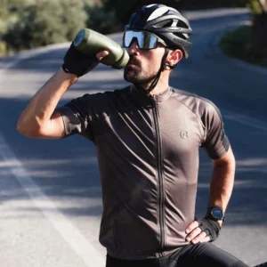 Rogelli EXPLORE - męska koszulka rowerowa khaki - obrazek 10