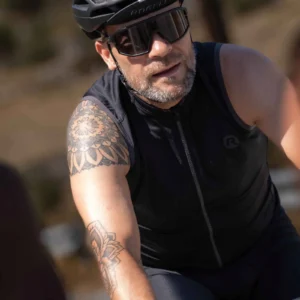 Rogelli ESSENTIAL - męska koszulka bez rękawów rowerowa czarna - obrazek 12