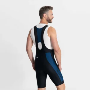 Rogelli TYRO II - męskie spodenki rowerowe z szelkami czarne - obrazek 5