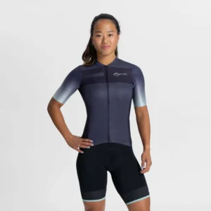 Rogelli DAWN - damska koszulka rowerowa granatowa - obrazek 3
