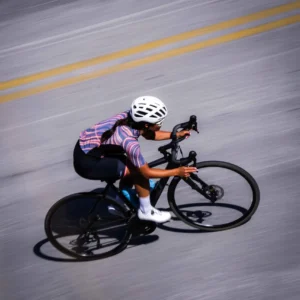 Rogelli LYNN - damska koszulka rowerowa beżowa - obrazek 6