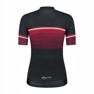 Rogelli IMPRESS II - damska koszulka rowerowa czarna - obrazek 2