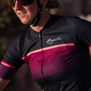 Rogelli IMPRESS II - damska koszulka rowerowa czarna - obrazek 12