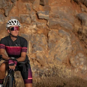 Rogelli IMPRESS II - damska koszulka rowerowa czarna - obrazek 14