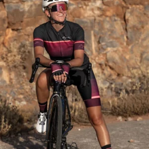 Rogelli IMPRESS II - damska koszulka rowerowa czarna - obrazek 15