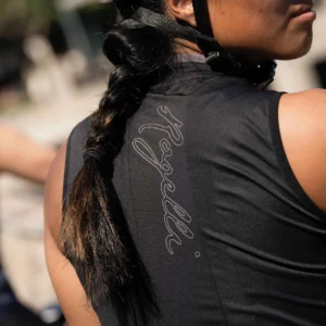 Rogelli ESSENTIAL - damska koszulka/bezrękawnik rowerowy czarny - obrazek 6