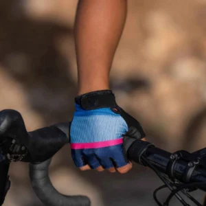Rogelli IMPRESS II - damskie rękawiczki rowerowe granatowe - obrazek 4