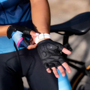 Rogelli IMPRESS II - damskie rękawiczki rowerowe granatowe - obrazek 5
