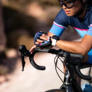 Rogelli IMPRESS II - damskie rękawiczki rowerowe granatowe - obrazek 10