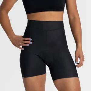 Rogelli PRIME - damskie bokserki rowerowe z wkładką czarne - obrazek 3