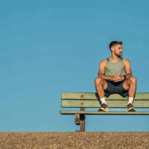 Rogelli KENN - męski bezrękawnik sportowy niebieski - obrazek 11