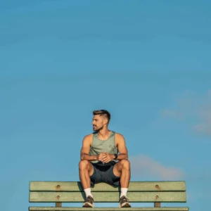 Rogelli KENN - męski bezrękawnik sportowy niebieski - obrazek 9