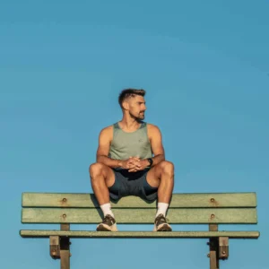 Rogelli KENN - męski bezrękawnik sportowy niebieski - obrazek 10