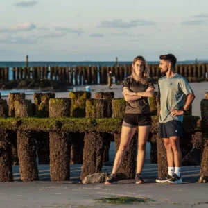 Rogelli ESSENTIAL - męskie spodenki do biegania 2w1 granatowe - obrazek 11