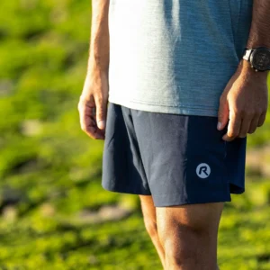 Rogelli ESSENTIAL - męskie spodenki do biegania 2w1 granatowe - obrazek 5