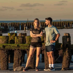 Rogelli KYA - damska koszulka do biegania khaki - obrazek 6