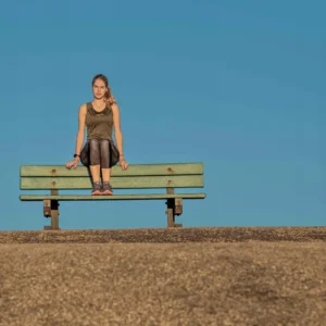 Rogelli KYA - damski bezrękawnik do biegania khaki - obrazek 8