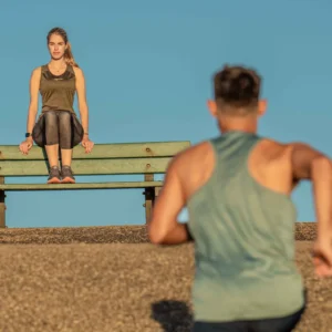 Rogelli KYA - damski bezrękawnik do biegania khaki - obrazek 9