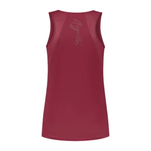 Rogelli CORE - damski podkoszulek sportowy bordowy - obrazek 2