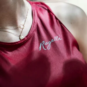 Rogelli CORE - damski podkoszulek sportowy bordowy - obrazek 11