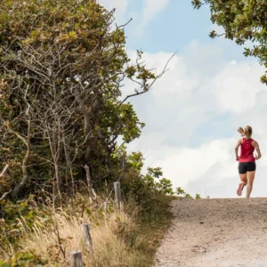 Rogelli CORE - damski podkoszulek sportowy bordowy - obrazek 8