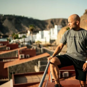 Rogelli LOGO - męska koszulka bawełniana szara - obrazek 9