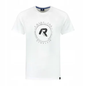 Rogelli GRAPHIC - męska koszulka bawełniana biała - obrazek 1