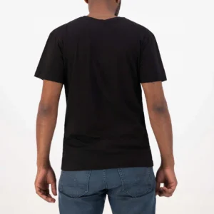 Rogelli GRAPHIC - męska koszulka bawełniana czarna - obrazek 4