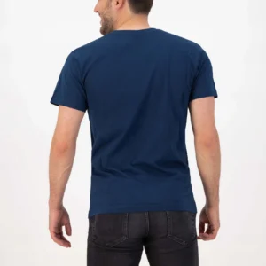 Rogelli GRAPHIC - męska koszulka bawełniana granatowa - obrazek 4