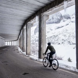 Rogelli CORE - męska zimowa kurtka rowerowa softshell khaki - obrazek 10