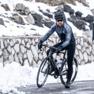 Rogelli FREEZE - męska zimowa kurtka rowerowa czarna - obrazek 13